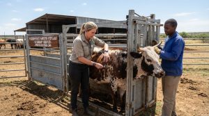 Karsten livestock handling at farm