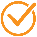 Quality checkmark icon