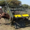 Cattle tilt clamp for livestock handling
